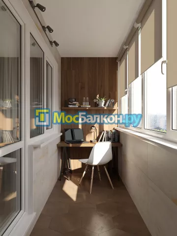 Заказать балкон в Электроуглях цена от 1320 руб | Остекление балконов и лоджий МосБалкон