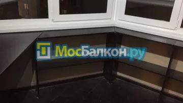 Шкаф на балкон купить в Электроуглях на заказ недорого от МосБалкон