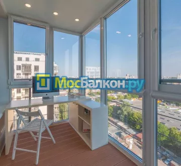 Шкаф на балкон купить в Электроуглях на заказ недорого от МосБалкон
