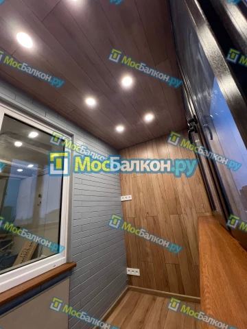 Отделка балконов в Электроуглях | Отделка балконов и лоджий и обшивка под ключ в МосБалкон