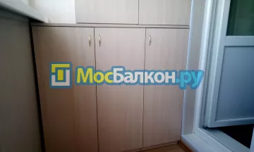 Шкаф на балкон купить в Электроуглях на заказ недорого от МосБалкон